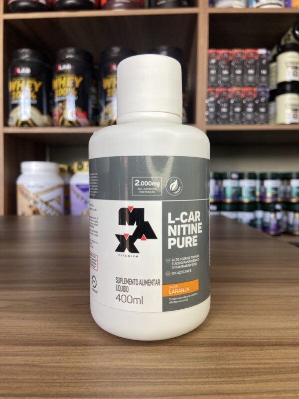 L-CARNITINE 400ml - Max Titanium - Imagem 3