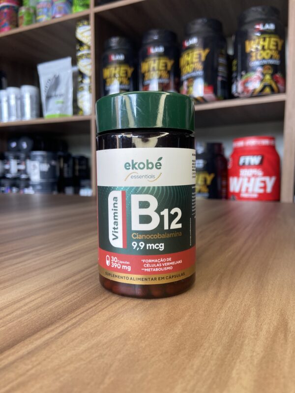 Vitamina B12 Cianocobalamina 390mg | 30 caps