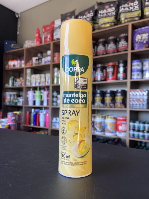 Manteiga de Coco sabor Manteiga em Spray 100ml