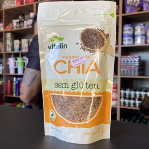 Farinha de Chia SEM GLÚTEN 150g