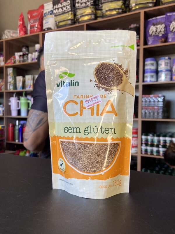 Farinha de Chia SEM GLÚTEN 150g